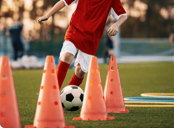 Cours de foot féminin